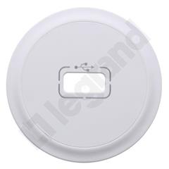 CELIANE Plakietka gniazda USB biała 068253