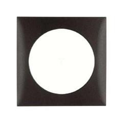 Integro Flow Ramka pojedyncza pozioma/pionowa brązowa 0918272501