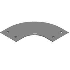 Pokrywa kolanka 90 stopni 200mm 1,5mm PZKKZP200 304620