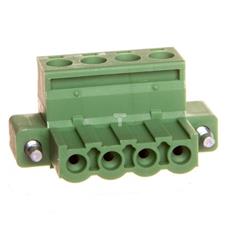 Łącznik wtykowy do płytek drukowanych 4-bieguny zielony MSTB 2,5/ 4-STF-5,08 1778001