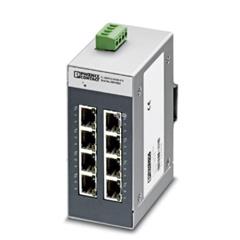 Switch przemysłowy 8 portów RJ45 10/100Mb/s autokros na szynę FL SFNB 8TX 2891002