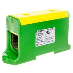 Zacisk uniwersalny 35-240mm2 1-torowy żółto-zielony KE64.3