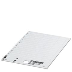 Szyldy opisowe nieopisane białe 20x9mm tworzywo sztuczne US-EMLP (20X9) - 0828795