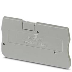 Pokrywa zamykająca 2,2x45,24,3 szara D-PT 1,5/S 3208142