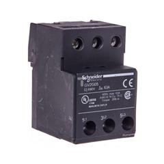 Bloki zasilające zestaw szyn przez GV1L3 GV2G05