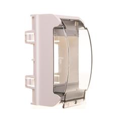 Uchwyt do aparatów modułowych do mocowania na bloku kolumnowym biały 031069