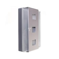 Gong dwutonowy GLASSO 8V srebrny GNT-248-SRB SUN10000145