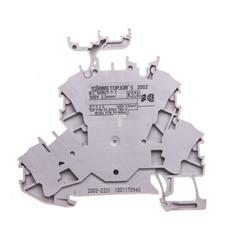 Złączka szynowa 2-piętrowa L/L 2,5mm2 szara 2002-2231 TOPJOBS 