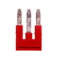 Mostek wtykany 3-biegunowy 5,2mm czerwony FBS 3-5 3030174