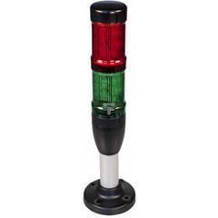 Kolumna sygnalizacyjna kompletna czerwona/zielona 24V AC/DC światło ciągłe SL4-100-L-RG-24LED 171295