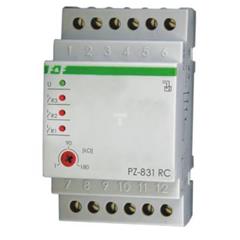 Przekaźnik kontroli poziomu cieczy trójstanowa 1-100kOhm 230V AC PZ-831 RC B