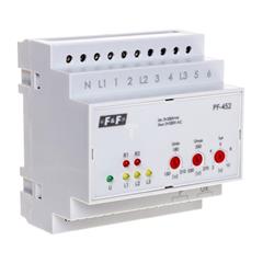 Automatyczny przełącznik faz z wyjściem napięcia fazowego 400V/2x230V+N PF-452