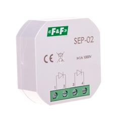 Separator sygnału wejściowego 1A 1000V podtynkowy SEP-02