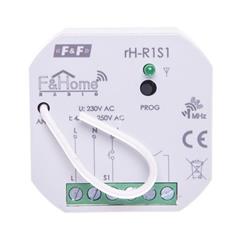 F&Home Radio Przekaźnik jednokanałowy z jednokanałowym nadajnikiem rH-R1S1i