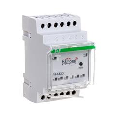 F&Home Radio Przekaźnik trzykanałowy z nadajnikiem trzykanałowym na szynę DIN LongRange rH-R3S3 LR