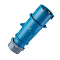 Wtyczka przenośna 16A 3P 230V niebieska IP44 148A MEN148A