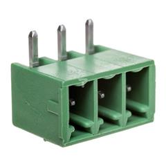 Gniazdo pinowe do płytek drukowanych 3P 160V 8A raster 3,8mm zielone MC 1,5/ 3-G-3,81 1803280