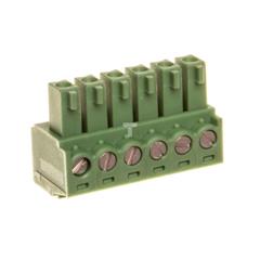 Wtyk śrubowy do płytek drukowanych 6P zielony MC 1,5/ 6-ST-3,81 1803617