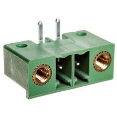 Złączka wtykowa do płytek drukowanych zielona MC 1,5/ 2-GF-3,5-LR 1817615