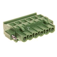 Wtyk śrubowy do płytek drukowanych 6P zielony MVSTBR 2,5/ 6-STF-5,08 1835135