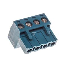 Wtyk śrubowy do płytek drukowanych 4P niebieski MSTBT 2,5/ 4-ST BU 1878040