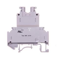 Złączka przelotowa 2-poziomowa 4mm2 szara UKK 5-PV 2791388