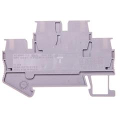 Złączka przelotowa 2-poziomowa 1,5mm2 szara STTB 1,5 3031157