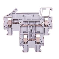 Złączka przelotowa 2-poziomowa 2,5mm2 szara UTTB 2,5 3044636
