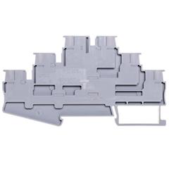 Złączka szynowa 3-piętrowa 0,14-4mm2 szara PT 2,5-3L 3210499