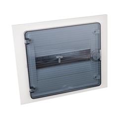 Rozdzielnica modułowa 1x12 podtynkowa IP40 Golf (drzwi transparentne) VF112TD