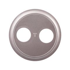 CELIANE Plakietka do gniazda 2xTV F tytan 068589