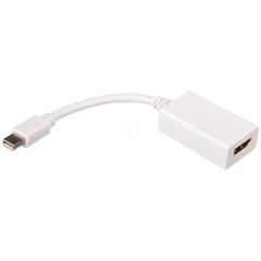 Kabel adapter miniDisplayPort 1.1a Typ miniDP/HDMI A, M/Ż biały 0,15m
