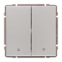 KOS66 Przycisk żaluzjowy aluminium 664018