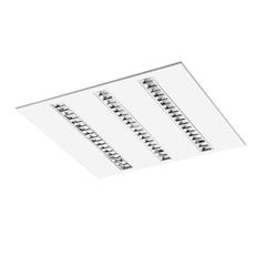 Oprawa PARABOLIC LED 3x13,5W 600x600mm 3x162xLED 4000K 4450lm Biały PX2070108