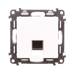 VALENA LIFE Gniazdo komputerowe 1xRJ45 kat. 5e UTP białe 753140