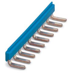 Mostek wtykany 10-torowy raster 6,15mm niebieski EB 10- DIK BU 2716680