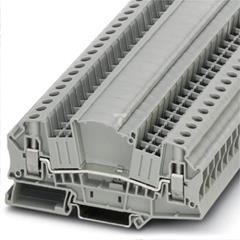 Złączka szynowa 2-przewodowa 6mm2 szara UTMED 6 3047413