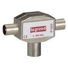 Rozdzielacz sygnału TV Splitter 1x IEC żeński / 2x IEC męski 091005