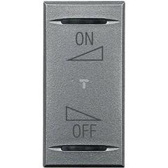 AXOLUTE Klawisz regulacja, 1 moduł aluminium HC4911AI