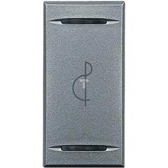 AXOLUTE Klawisz muzyka, 1 moduł aluminium HC4911BE