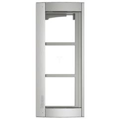 SFERA NEW Ramka z uchwytem do paneli /3moduły/ aluminium 350231