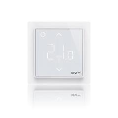 Termostat dotykowy DEVIreg Smart 240V 16A 5-45°C IP21 śnieżnobiały 140F1140