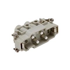 Wkład złącza 4P+PE męski EPIC Power K4/0 SS 44424041