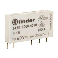 Przekaźnik 1P 6A 60V DC styk AgSnO2 34.51.7.060.4010