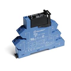 Przekaźnikowy moduł sprzęgający 14mm, SSR wyj\. OC 5A/ 24V DC zasil. 24V DC, zaciski sprężynowe 38.41.7.024.9024