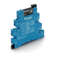 Przekaźnikowy moduł sprzęgający 6,2mm MasterBASIC, SSR wyj. 2A / 230V AC zasil. 24V DC, zaciski śrubowe 39.10.7.024.8240