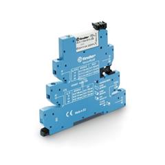 Przekaźnikowy moduł sprzęgający 6,2mm MasterPLUS do linii długich, 1P 6A 110-125V AC, styki AgNi 39.31.3.125.0060