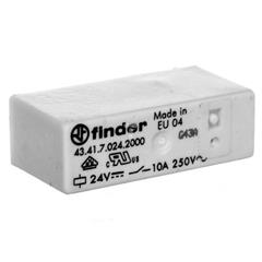 Przekaźnik 1P 10A 24V DC styk AgCdO 43.41.7.024.2000