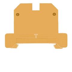 Złączka szynowa ochronna 2-przewodowa 6mm2 zielono-żółta EK 6/35 0661260000