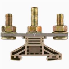 Złączka szynowa 3-przewodowa 35mm2 beżowa WF 6/2BZ 1789770000